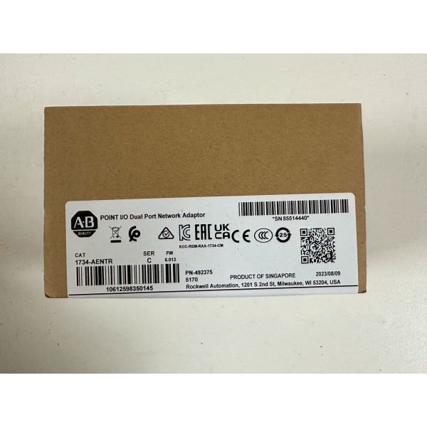 AB 1734-AENT アレン・ブラッドリー PLC コントローラー ポイント I/O イーサネット IP アダプター モジュール