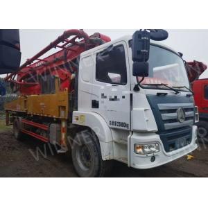 China 2 Axle Second Hand Pump Truck 2019 Used Concrete Trucks 37m With SANY Chassis supplier
