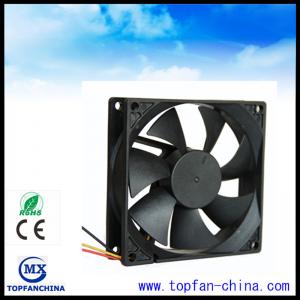 China High Air Flow Axial Fridge Cooling Fan , 92mm 24V / 48V Explosion Proof DC Axial Fans supplier