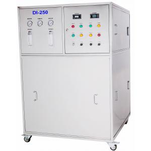 China DI deionized water machine RO film resin bed DI water produce machine 15MΩ resistivity supplier