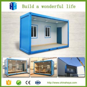 China Green house construction 20ft used shipping container house for sale supplier