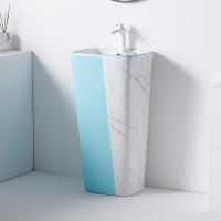 Freestanding Bathroom Sanitary Ware Basin Pedestal Vessel Vanity Sink