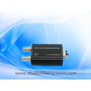 Mini 3g sdi over fiber extenders support SMPTE-424M standard, full HD 1080P-60HZ SDI signal transmission without delay