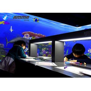 China Magic Sea Interactive Projector Games Painting With Infrared Sensing Radar supplier
