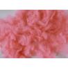 China Pink Colored 100% PSF Polyester Staple Fiber 2.5D*65MM With Good Spinning wholesale