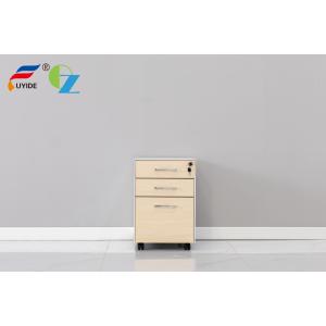Wooden Metal Combination Steel Storage Pedestal Mobile Personal For Office