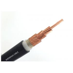 China Rigid XLPE Insulated 120 Sq MM Cable Black Outer Sheath Color YAXV-R supplier