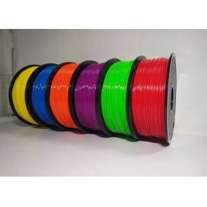 China 1.75mm 1KG ABS 3D Printer Filament Spool Master Filament With Good Elasticity supplier