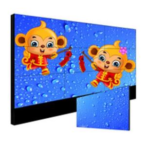 China Custom Seamless Video Wall Monitors , 49 Inch Exhibition 4 Screen Video Wall supplier