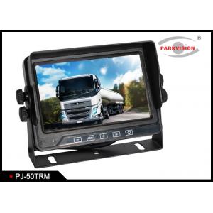 5 Inch Screen Cvbs Signal Bus Monitoring System With 3 Video Inputs Cameras