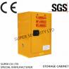 China Self-Locking Flammable Liquid Chemical Storage Cabinet , 15 Gallon Thickness1.2mm wholesale