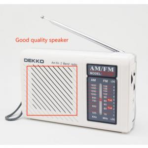 A modulação de amplitude mini É orador estereofônico do receptor de rádio do receptor 45mm Digitas de FM