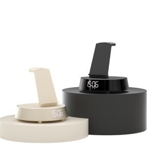 China Cargador inalámbrico rápido de 15W y reloj de alarma multifunción 6 en 1 para teléfono móvil wholesale