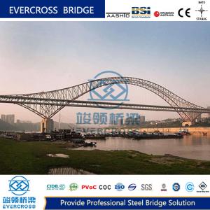 Rigid Frame Steel Arch Bridge High Stiffiness Composite Steel Bridge