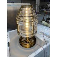 China Metal Plating Titanium Gold Art Table Lamp Sculpture For Museum Display on sale