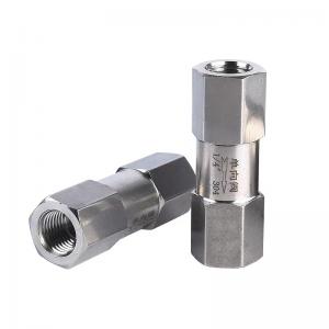 304 Stainless Steel High Pressure Split Internal Thread Check Valve High Temperature Steam Water Oil Gas Check Valve