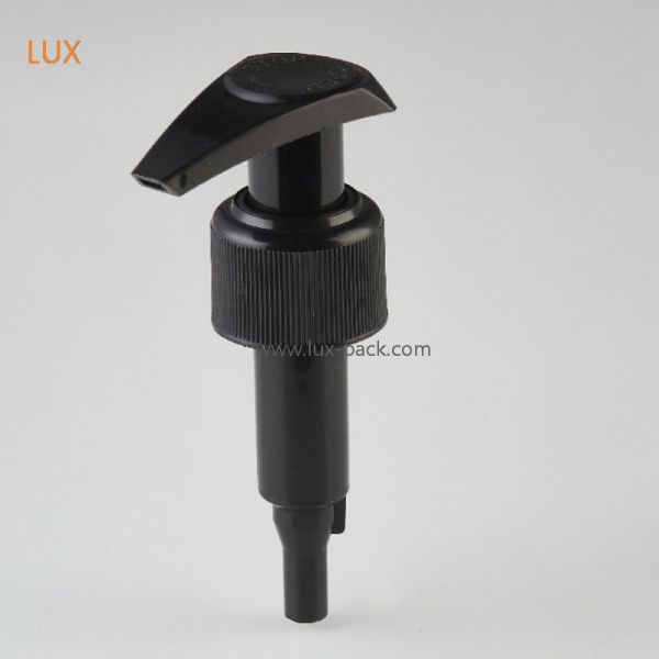 Custom C Type Big Dosage Plastic Lotion Pump with Child Safety Twist Lock for Cosmetics and Personal Care