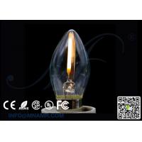 Traditional LED Flame Lights Mini C9 Edison Bulb E12 1w 110v-240vac