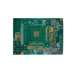 Green Color Multilayer PCB Board , Pcb Printed Circuit Board Immersion Gold Surface