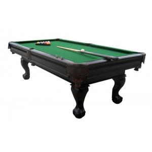 Solid Wood Modern 8 Foot Pool Table , Billiard Pool Table MDF Painting With Claw Legs