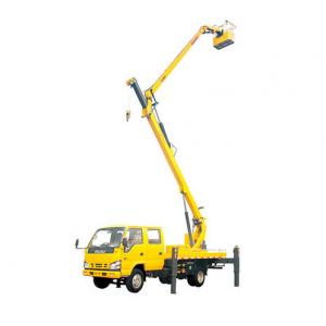 China 2T Lifting Capacity XCMG Bucket articulating boom truck 360 Slewing Angles supplier