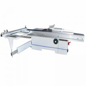 China Woodworking Industrial Precision Machine 2kw 216mm Wood Cutting Sliding Table Panel Saw supplier