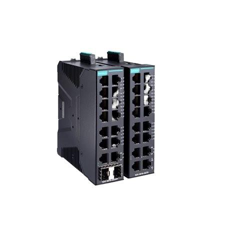 16-Port Managed Industrial Ethernet Switches SDS-3016 Series with Portable Layer 2 Smart Switches VLAN IP and Stock Ready