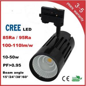 CREE COB LED Track Light 3 years warranry isolated IC constant driver high PFC CRI lumen