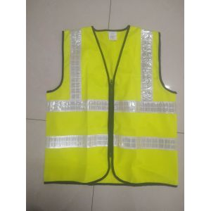 China High Visibility Safety Vest with EN471 Class 2 Standards and 2 Inches Reflective Strip for Up To 1000 Feet Visibility wholesale