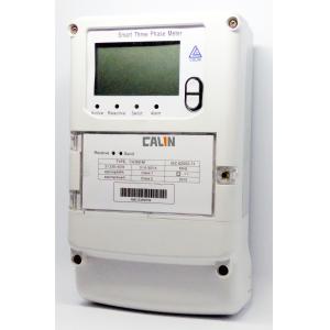 Interoperable AMR AMI Wireless Electricity Meter , Electricity Prepayment Meter