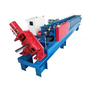 China Iron Gauge Keel Manufacturing Machine , Furring Channel Light Steel Roll Forming Machine supplier