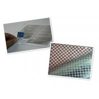 China Self Adhesive Printable Security Labels , Tamper Proof 3D Hologram Stickers on sale