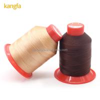 China Strong Sewing Thread For Leather 100% Nylon Bonded Polyester Industrial Thread Tex 70 on sale