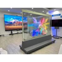 China 55 65 75 Inch Commercial Display OLED Video Wall Curved Flexible Screen on sale