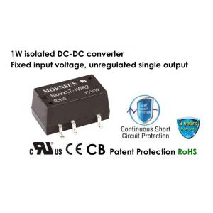 1W High Voltage Isolated DC DC Converter Unregulated Fixed Input Voltage Dual Single Output