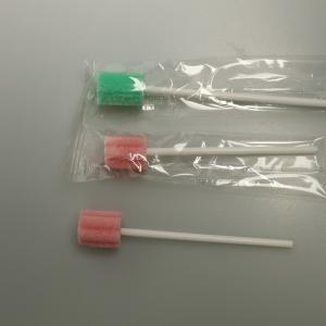 China Disposable Sterile Foam Tipped Oral Care Swab With PP Stick wholesale
