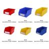 Small Parts Storage Solution Virgin Plastic PP Stack Hang Bins For Organizing Storage Boxes & Bins For Tool & Packaging Use