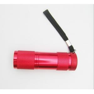 China 9 Bead Cree Mini Tactical LED Flashlight Rechargeable CE RoHS Certification supplier