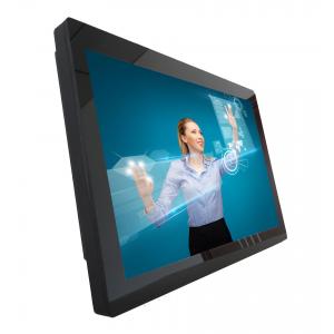 27" all in one touch PC metal frame flat bezel pcap touch