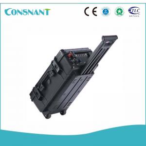 China Portable Solar Inverter With 52V 68AH Lithium Battery , Camping Portable Ac Dc Power Supply supplier