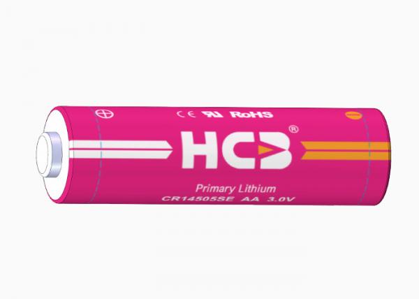 High Voltage 3V Primary Li-MnO2 Battery AA 1800mAh CR14505SE for IOT