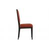China Red Wooden Restaurant Dining Chairs , Restaurant Dining Room Chairs wholesale