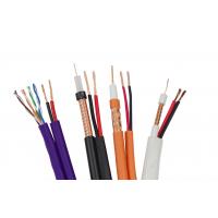 RG59 + 2c Power Coaxial Cable And Wire With PVC / PE / LSZH Jacket
