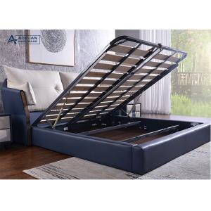 China Encrypted Solid Pine Heavy Duty Metal Bed Frame supplier