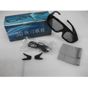 Adult / Kids Active 3D Glasses Plastic Eyewear For Home Theater , Rohs FCC Standard