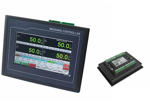 Four Scale TFT - Touch Ration Batch Weighing Controller For Industrial