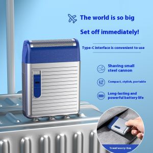 China ANBOLIFE Mini Portable Electric Shaver with 60 Min Working Time 1 Year Warranty and 5W Power USB Rechargeable Razor wholesale