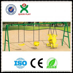 China Baby Seat Swing Set for Baby , Outdoor Swing Seat Set for Kindergarten supplier