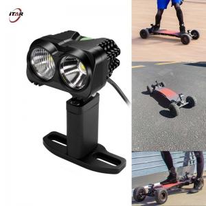 China USB Rechargeable Electric Longboard Lights 600 Lumens With Lithium Ion Battery supplier