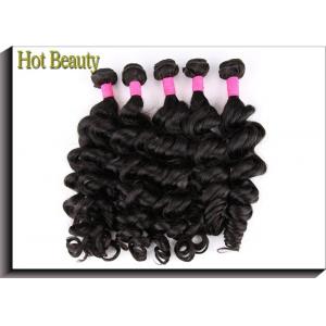 China 100% Virgin Human Hair Extensions Straight 100 Brazilian Big Curl supplier